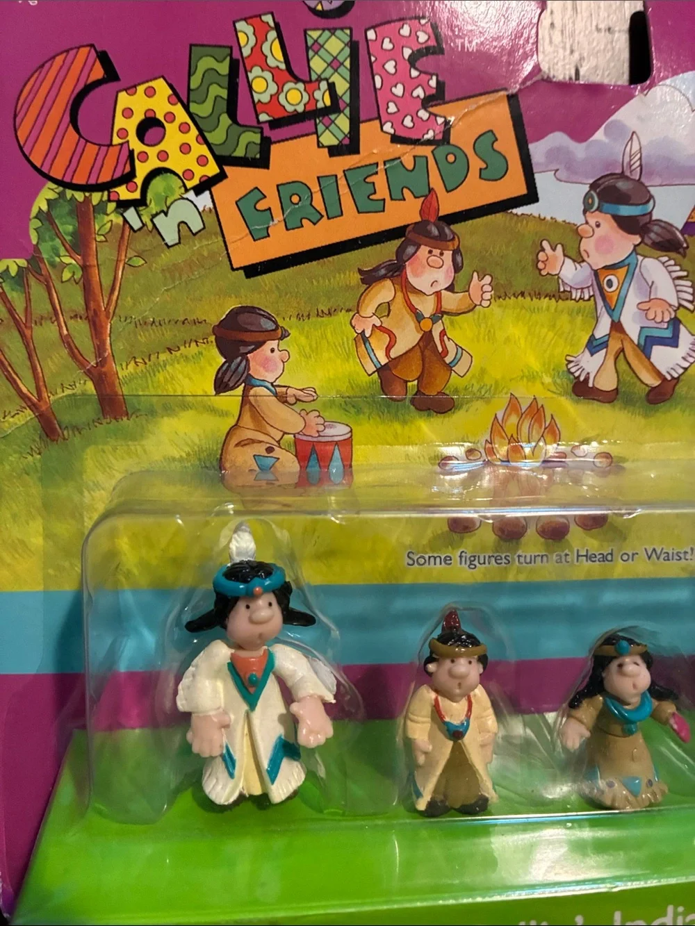 Callie ‘n Friends Indian Princess Toy Set 1995 RARE